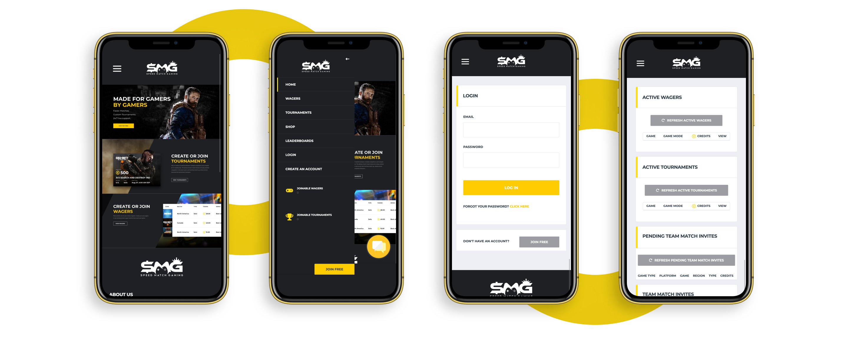 SpeedMatchGaming Design